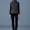 Chaya Black Down Vest - Stylefav