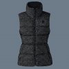 Chaya Black Down Vest - Stylefav