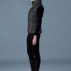 Chaya Black Down Vest - Stylefav