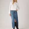 Low Fi Prep Ankle Column Skirt - Stylefav