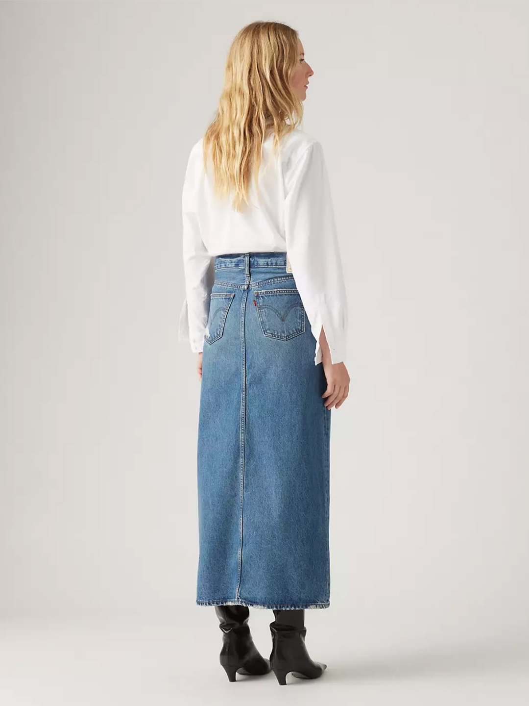 Low Fi Prep Ankle Column Skirt - Stylefav