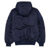 Replica Blue New York Yankees X Alpha X New Era L-2B Bomber Jacket - Stylefav