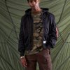 Black L-2B Hooded Gen II Bomber Jacket - Stylefav