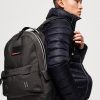 Dark Marl Montana Rucksack-Style Backpack - Stylefav