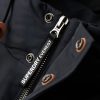 Nordic Chrome Navy Everest Hooded Puffer Gilet - Stylefav