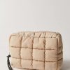 Off-white Quilted Mini Case - Stylefav
