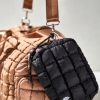 Black Quilted Mini Case - Stylefav