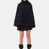Sky Captain Boiled Wool Midi Jacket - Stylefav