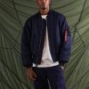 Replica Blue MA-1 Flight Jacket - Stylefav