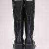 Lisa Winter Tall Leather Boots with Ice Grippers - Stylefav