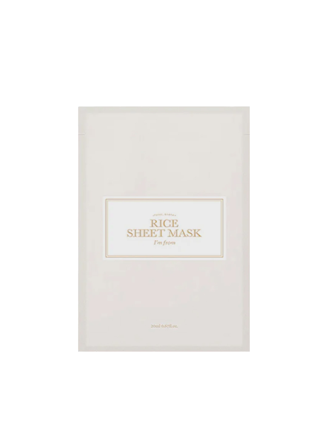 Rice Sheet Mask - Stylefav