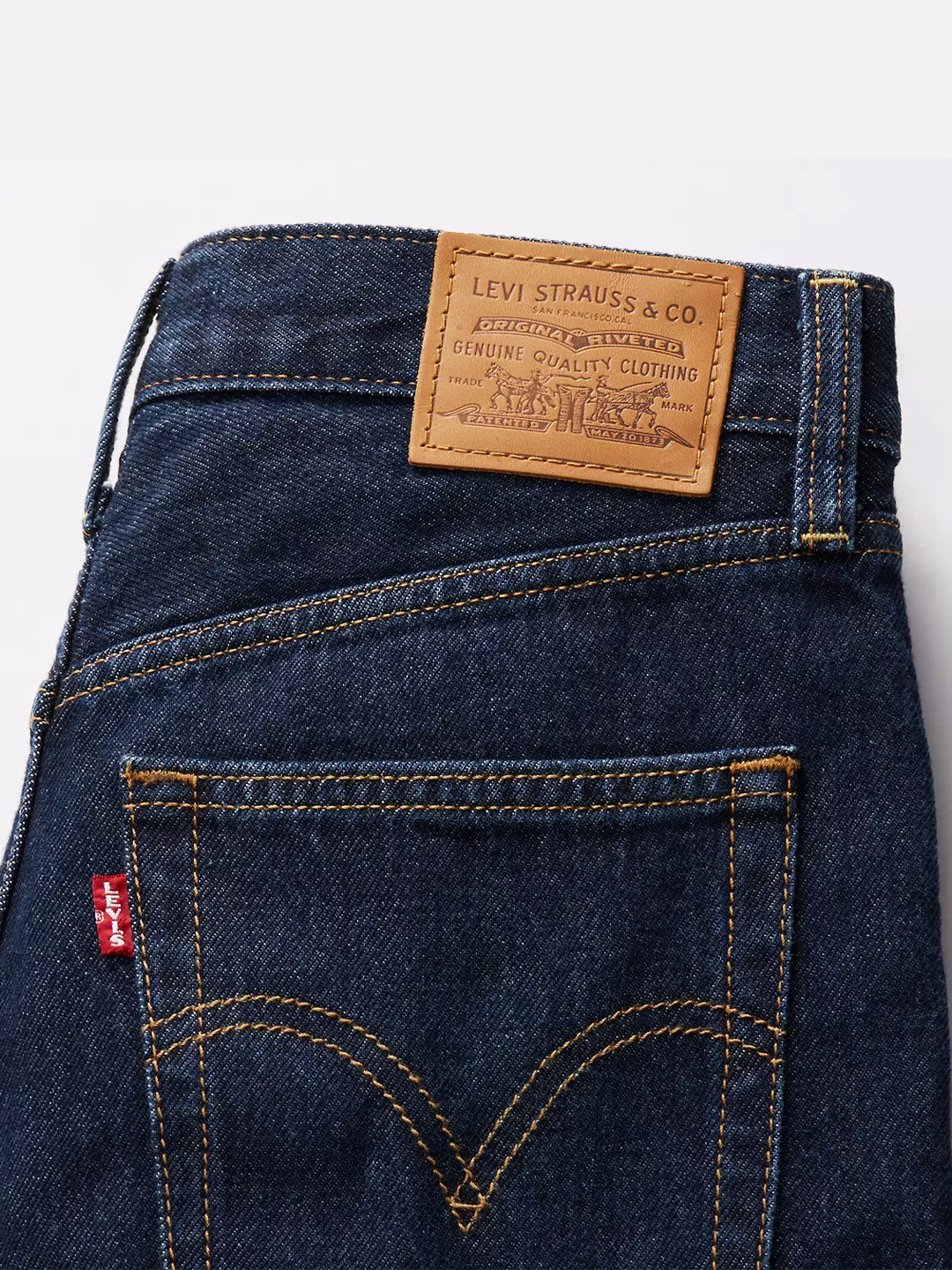 Shaded View Ribcage Wide Leg Jeans - Stylefav