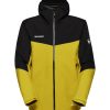 Men's Convey Tour HS Aura-Black Goretex Hooded Jacket - Stylefav