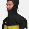 Men's Convey Tour HS Aura-Black Goretex Hooded Jacket - Stylefav