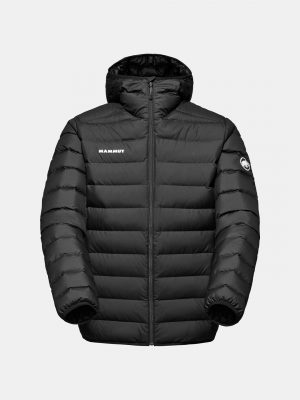 Waymarker IN Men's Black Hooded Jacket - Stylefav