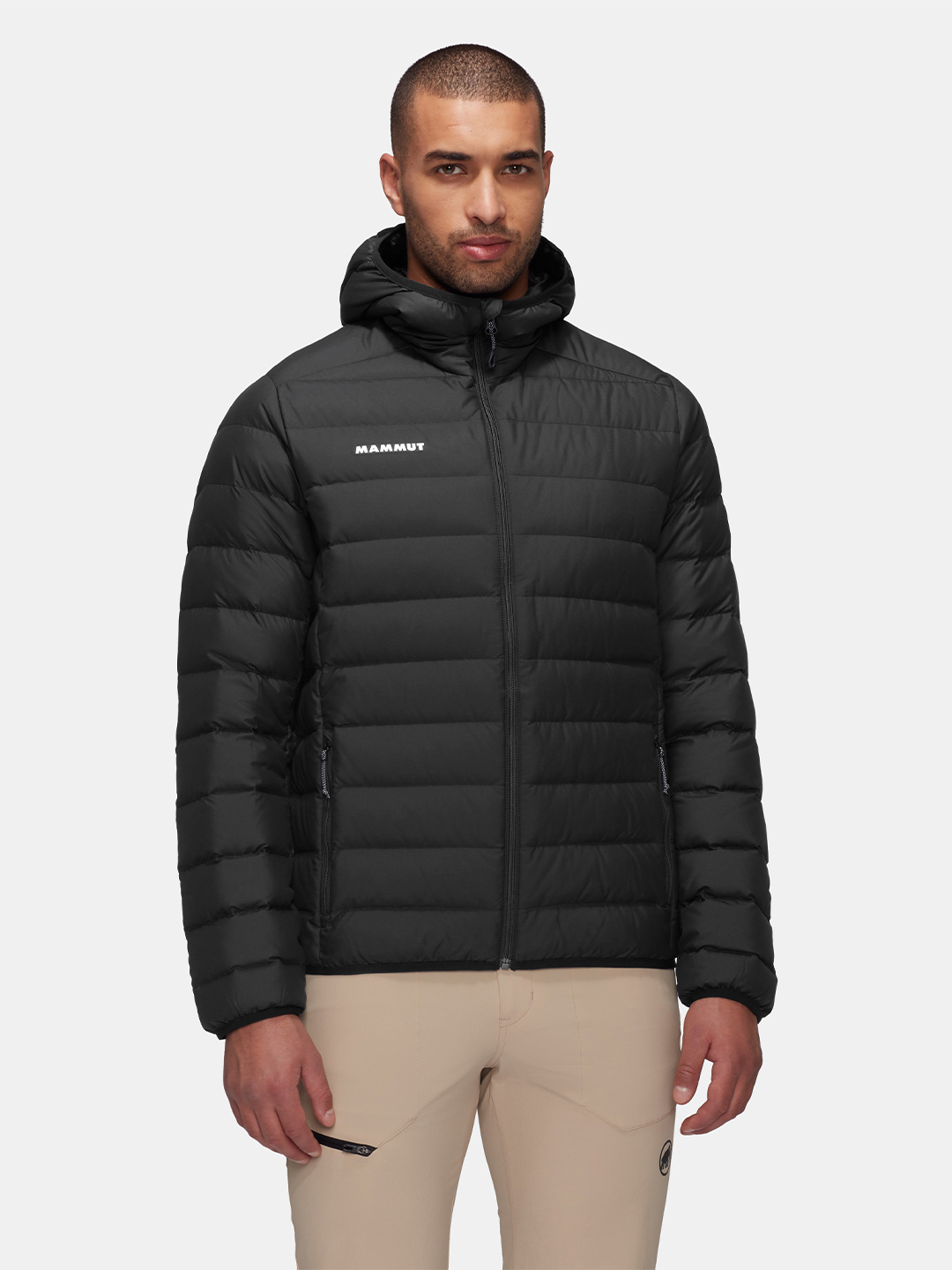 Waymarker IN Men's Black Hooded Jacket - Stylefav