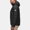 Waymarker IN Men's Black Hooded Jacket - Stylefav