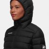 Waymarker IN Women's Black Hooded Jacket - Stylefav