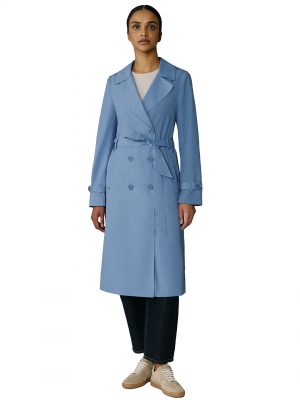 Blaire Sky Ultra-Light Packable Trench Coat - Stylefav