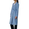 Blaire Sky Ultra-Light Packable Trench Coat - Stylefav