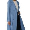 Blaire Sky Ultra-Light Packable Trench Coat - Stylefav