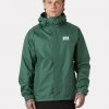 Men's Jungle Green Seven J Rain Jacket - Stylefav