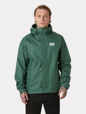 Men's Jungle Green Seven J Rain Jacket - Stylefav