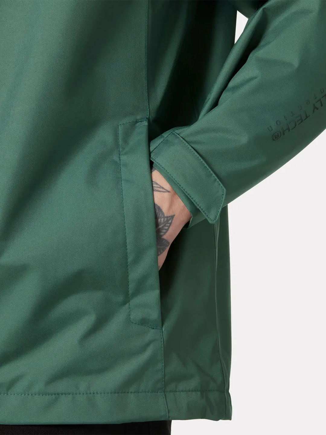 Men's Jungle Green Seven J Rain Jacket - Stylefav