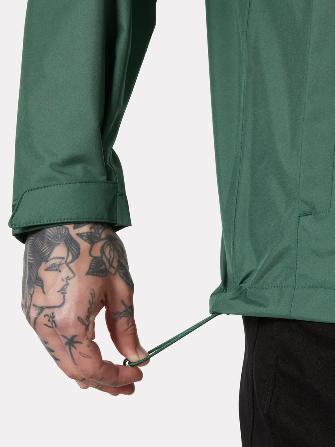 Men's Jungle Green Seven J Rain Jacket - Stylefav
