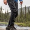 Men's Black Abisko Hybrid Trail Trousers - Stylefav