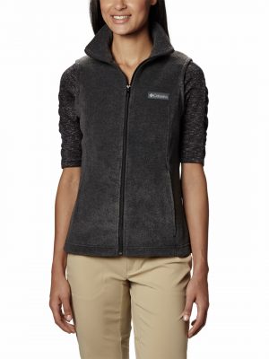 Charcoal Heather Benton Springs Fleece Vest - Stylefav