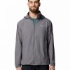 City Grey Loop Basin Windbreaker - Stylefav