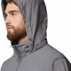 City Grey Loop Basin Windbreaker - Stylefav