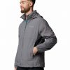 City Grey Loop Basin Windbreaker - Stylefav
