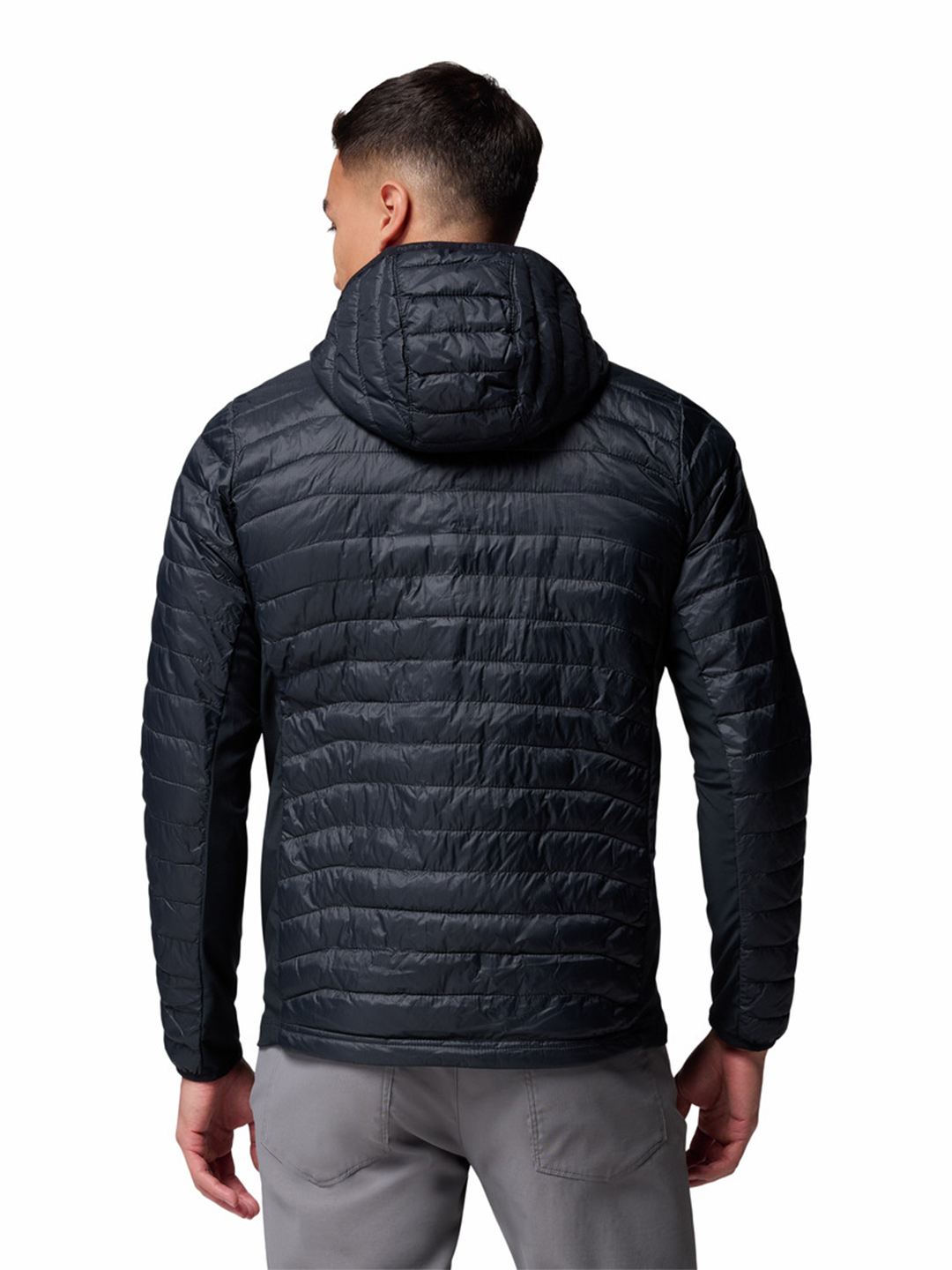 Men's Powder Pass Hybrid Hooded Jacket - Stylefav
