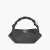 Black Soir Satin Mini Bou Bag - Stylefav