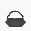 Black Soir Satin Mini Bou Bag - Stylefav