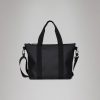 Black Waterproof Micro Tote Bag - Stylefav