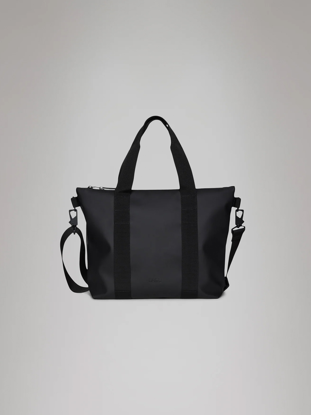 Black Waterproof Micro Tote Bag - Stylefav