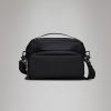 Black Cargo Box Waterproof Crossbody Bag - Stylefav