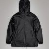 Black Storm Breaker Rain Jacket - Stylefav