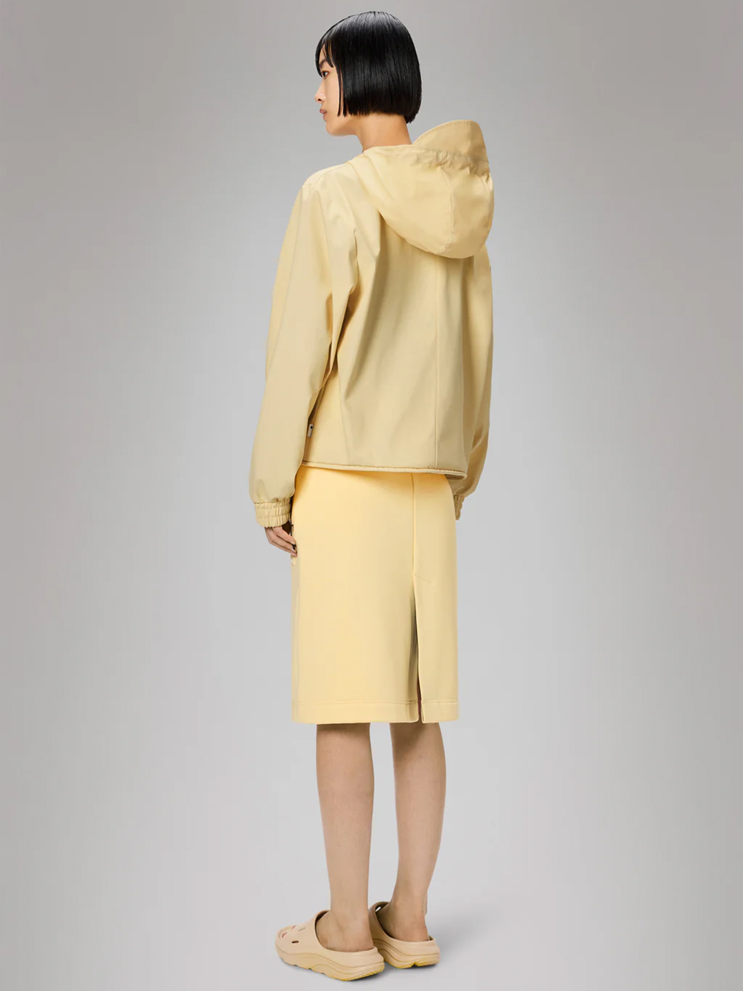 Women's Gleam Short Rain String Jacket - Stylefav