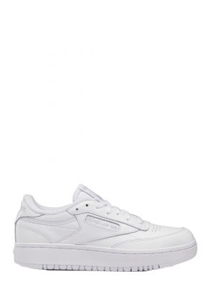 Women's Club C Double White Sneakers - Stylefav