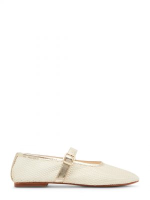 Dreaming Light Gold Mesh Mary Jane Shoes - Stylefav