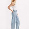Fan Flare Baggy Dad Jeans - Stylefav
