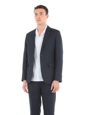 Men's Linen Notch Blazer - Stylefav