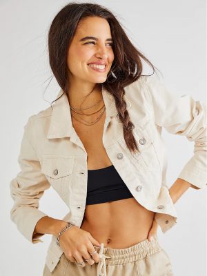 Ecru Rumors Denim Jacket - Stylefav