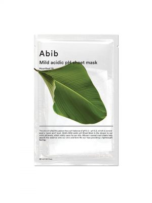 Mild Acidic pH Sheet Mask Heartleaf Fit - Stylefav