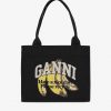 Large Easy Shopper Banana Print Bag - Stylefav
