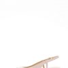 Black Soft Pink Perla Flex Flat Slingback Sandals - Stylefav